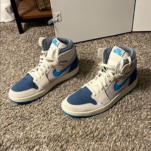 Jordan 1 High Zoom Air CMFT 2 (Dark powder Blue), Size 12.5!!